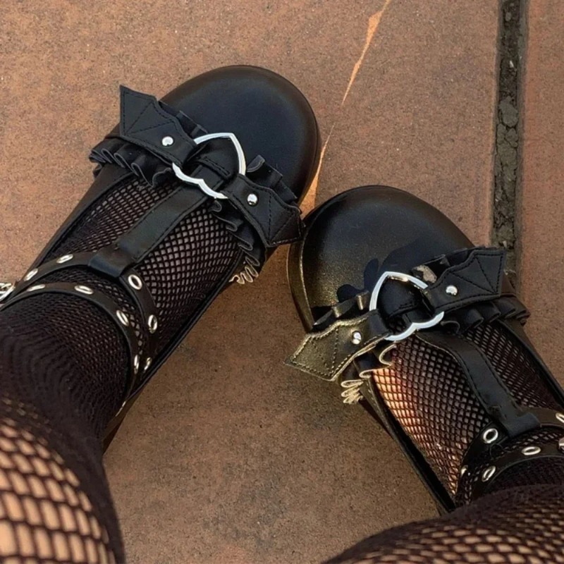 New Sweet Heart Buckle Wedges  - Women'S Fashion Shoes 评论和价格