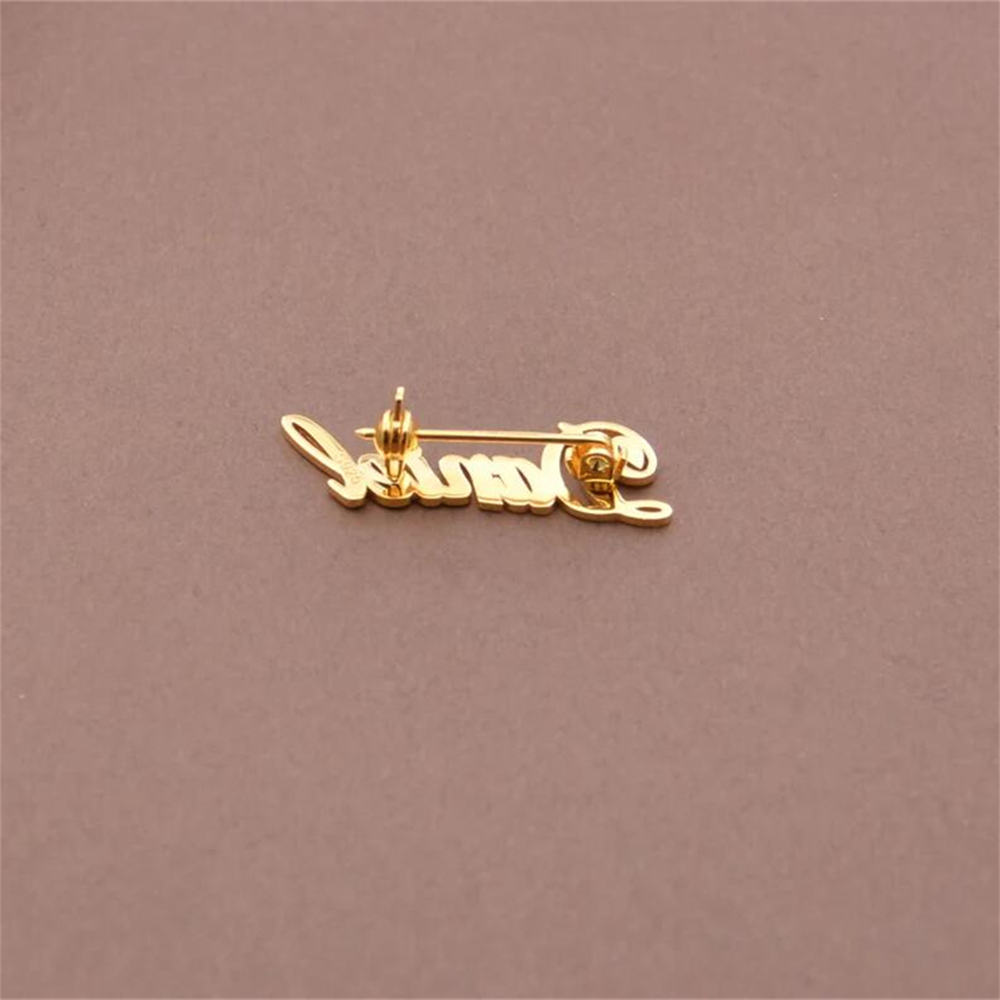 Custom Name Brooch Personalize - Women Fashion Dress Names 评论和价格