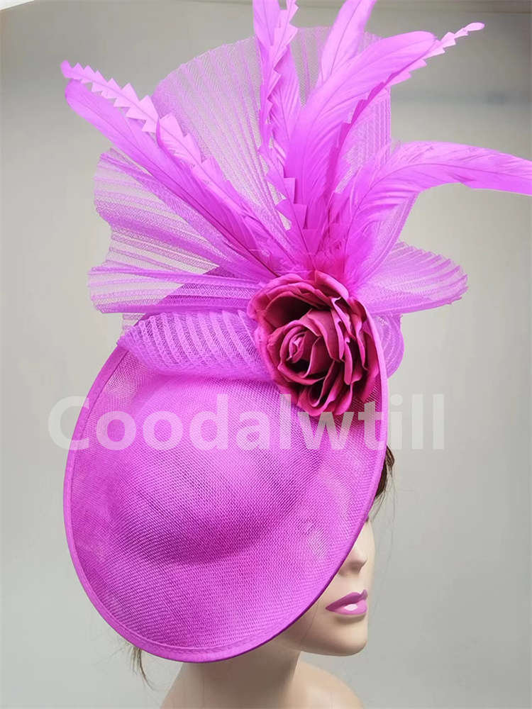 Elegant Flower Fascinator Pill - Women'S Fashion Kentucky Derby 评论和价格