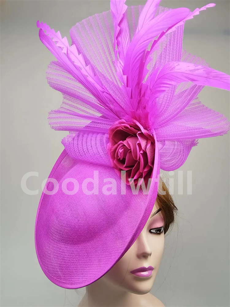 Elegant Flower Fascinator Pill - Women'S Fashion Kentucky Derby 评论和价格