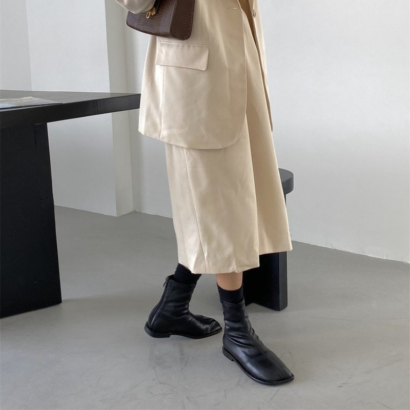 Women's Autumn Genuine Leather - Women'S Fashion Korea 评论和价格