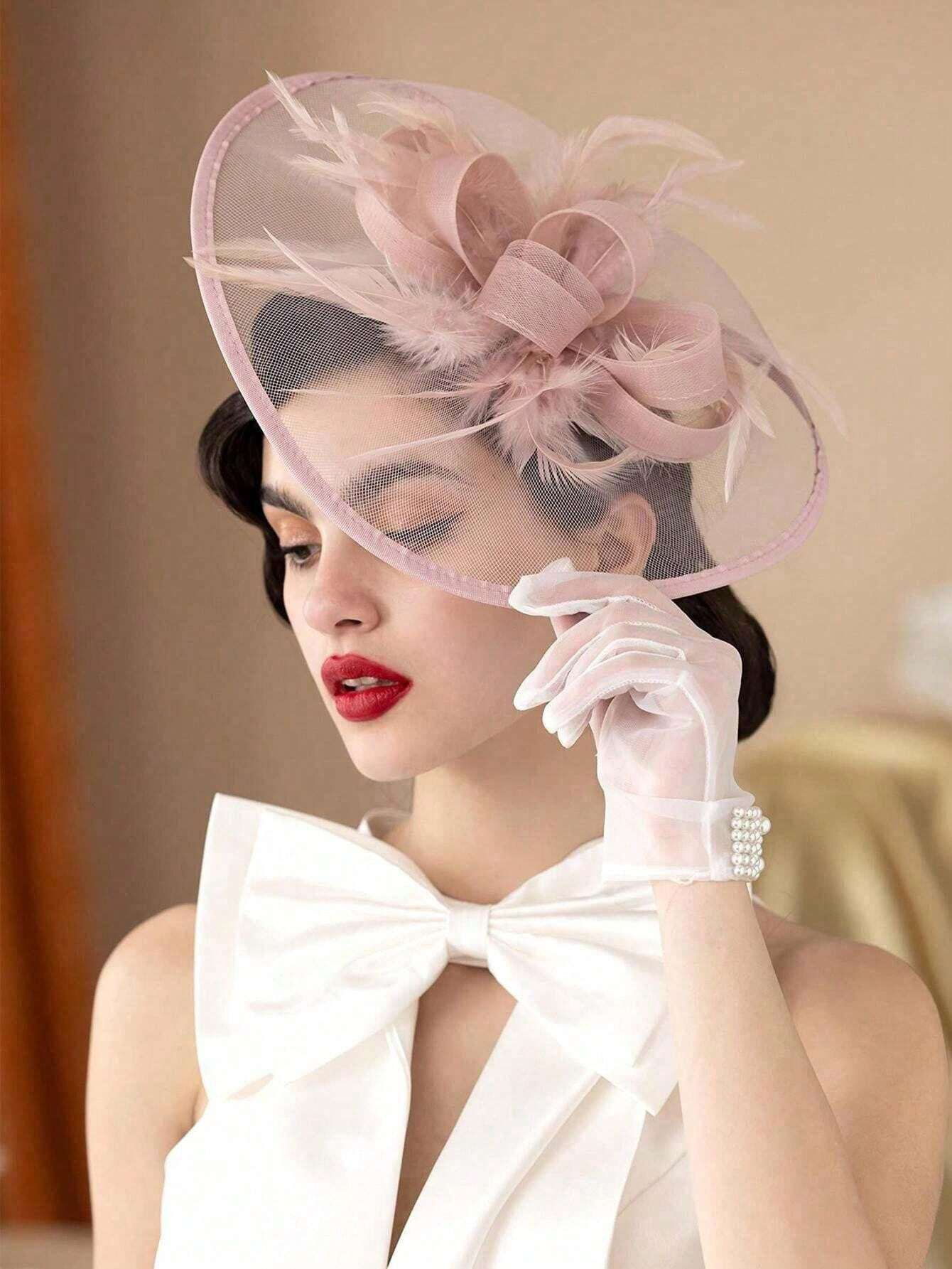 1Pc Fascinators Hats For Women - Women'S Fashion Kentucky Derby 评论和价格