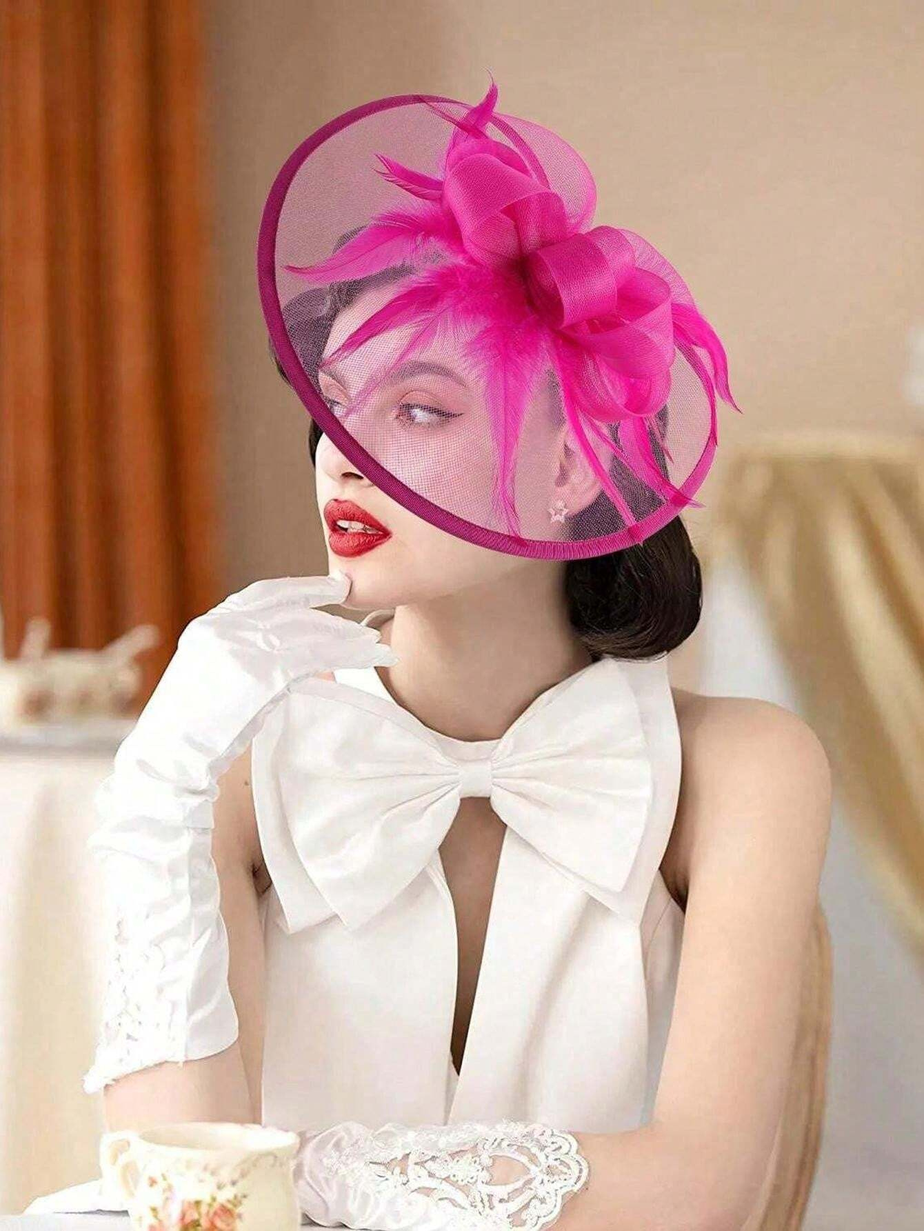 1Pc Fascinators Hats For Women - Women'S Fashion Kentucky Derby 评论和价格