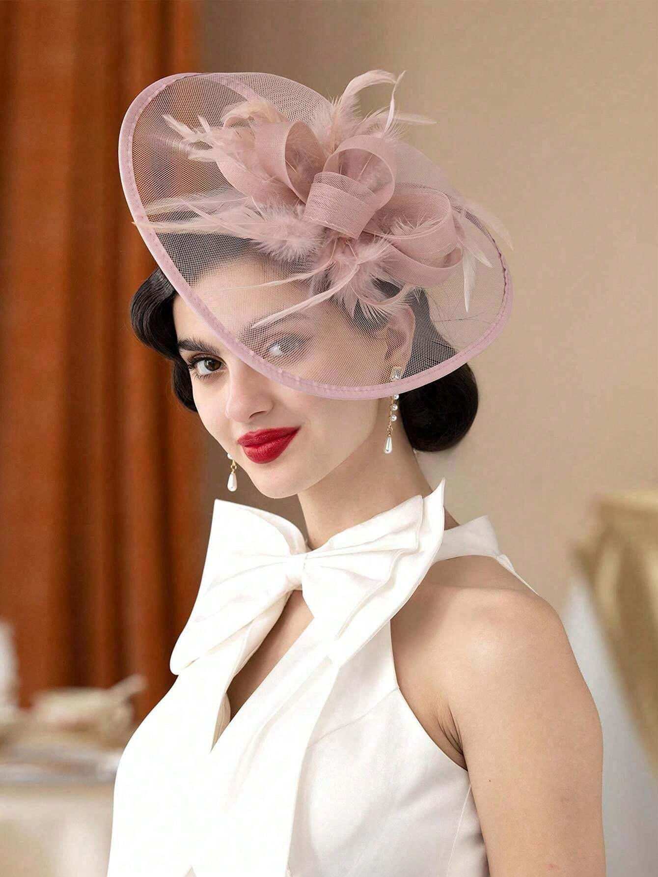 1Pc Fascinators Hats For Women - Women'S Fashion Kentucky Derby 评论和价格