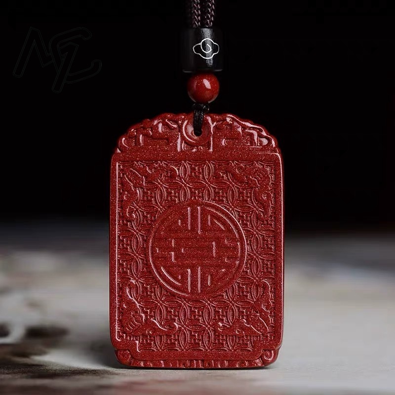 Fashion Red Cinnabar Jade Plai - Women'S Fashion Jewellery 评论和价格