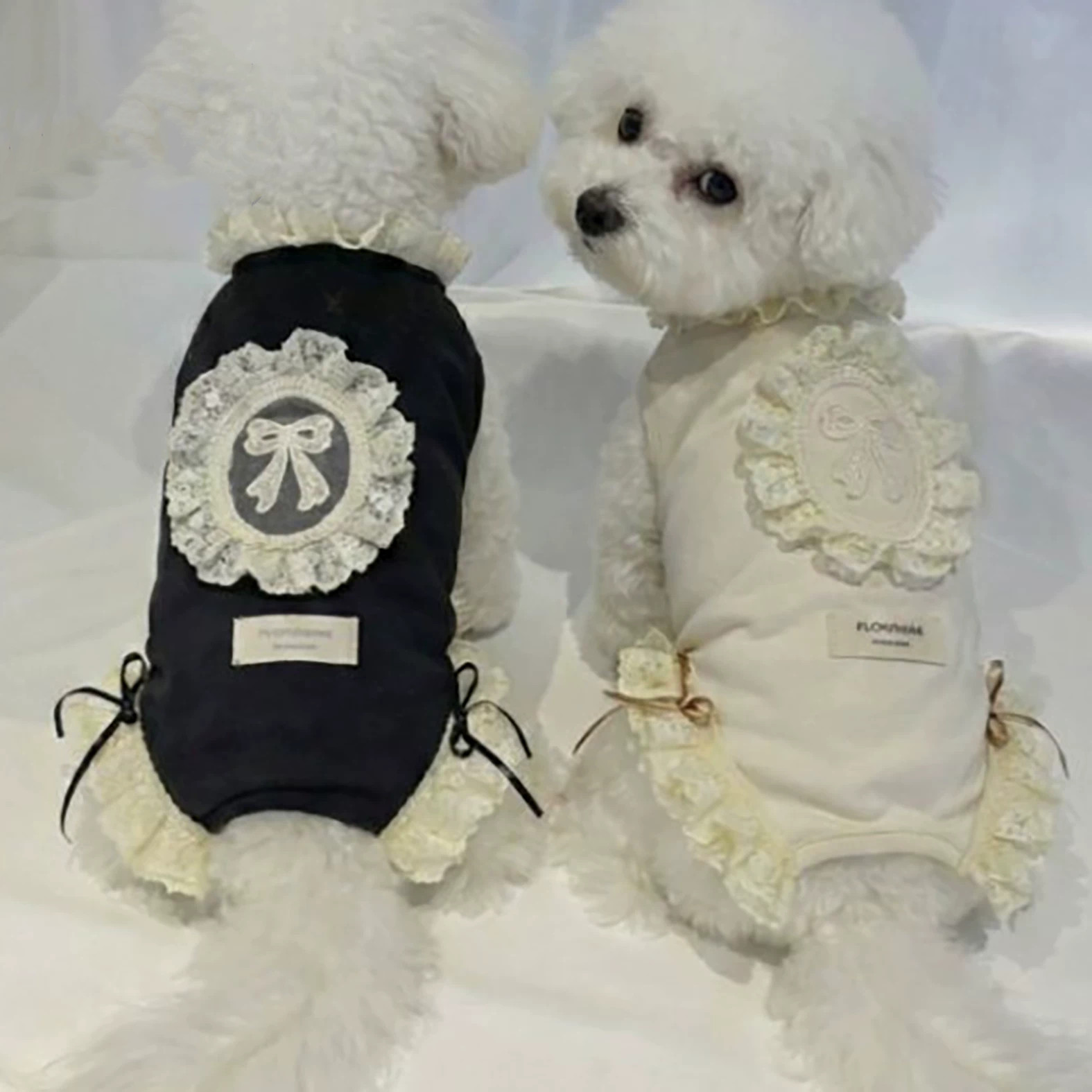 Vintage Korean Style Pet Cotto - Lace Trim Cami 评论和价格
