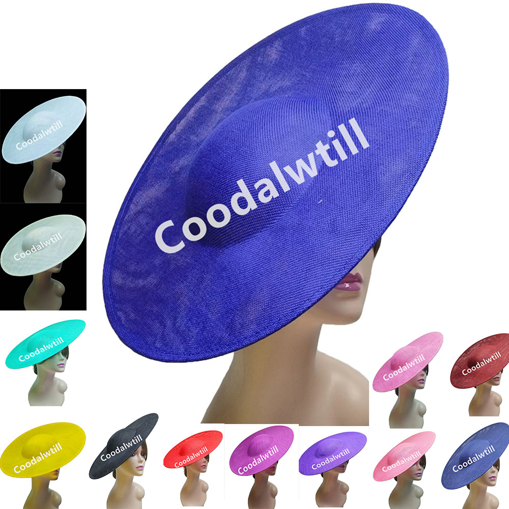 40CM Big Fascinator Base Make  - Women'S Fashion Kentucky Derby 评论和价格
